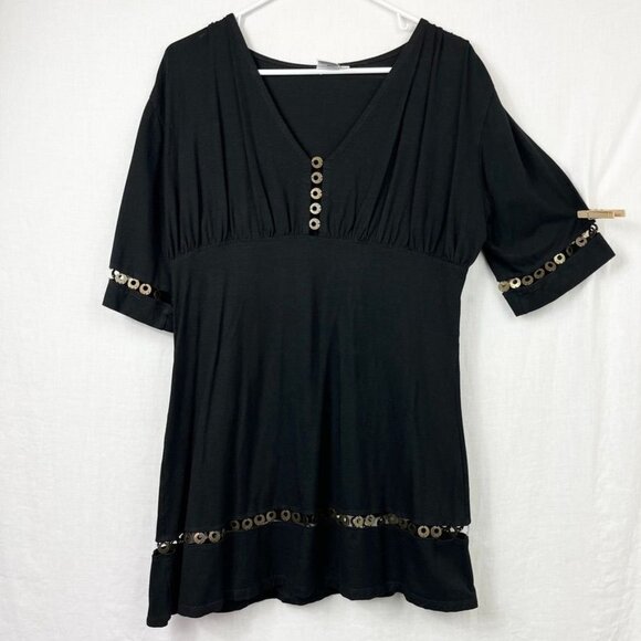 Beauty and The Beach Other - Beauty & The Beach Hawaii Swim Coverup Dress Womens M Cutout Summer Pool Beach